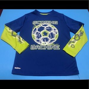 STARTER Long Sleeve Soccer Shirt with Dri-Star.